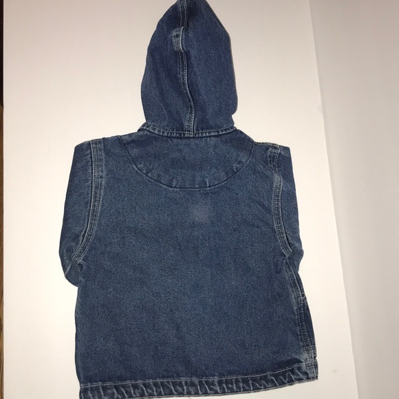 Gee Jay Boys Hooded Jean jacket size 24 - Picture 6 of 9